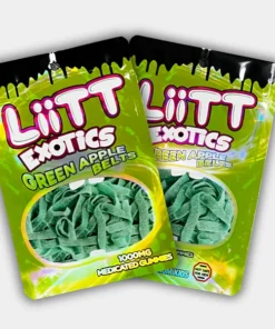 Liitt Exotics Green Apple Gummies