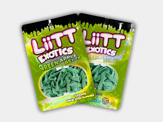 Liitt Exotics Green Apple Gummies