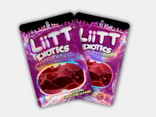 Liitt Exotics Pink Lemonade Gummies