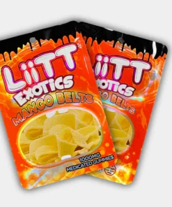 Liitt Exotics Mango Belts Mylar Bag