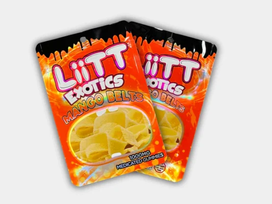 Liitt Exotics Mango Belts Mylar Bag