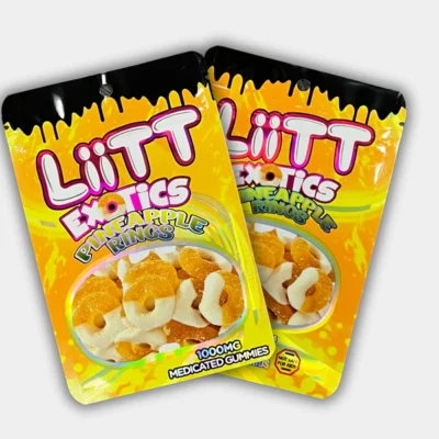 Liitt Exotics Pineapple Rings Mylar Bag