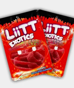 Liitt Exotics Strawberry Gummies