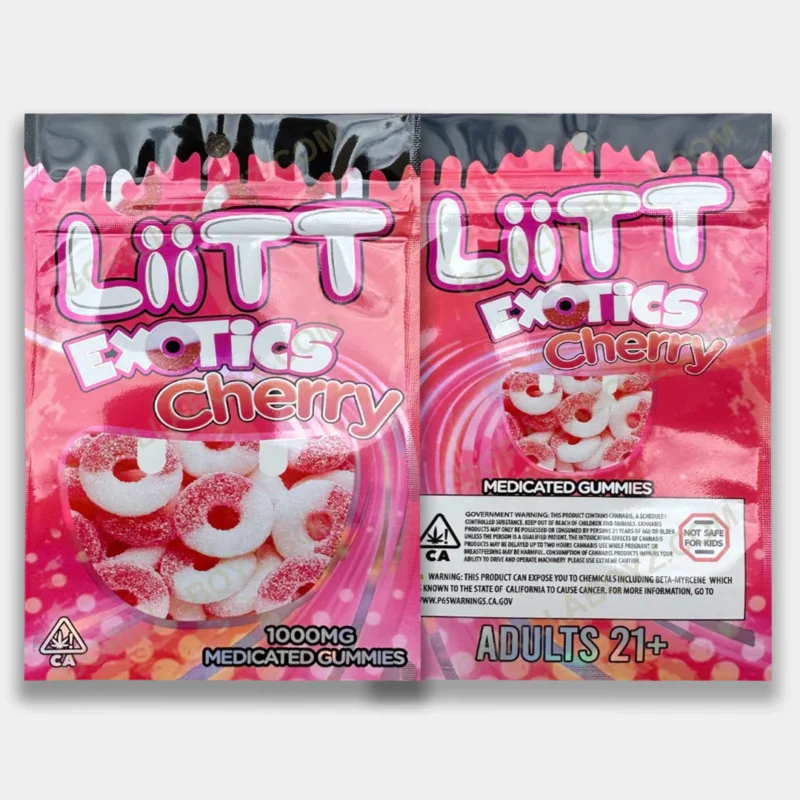 Liit Exotics Cherry Gummies
